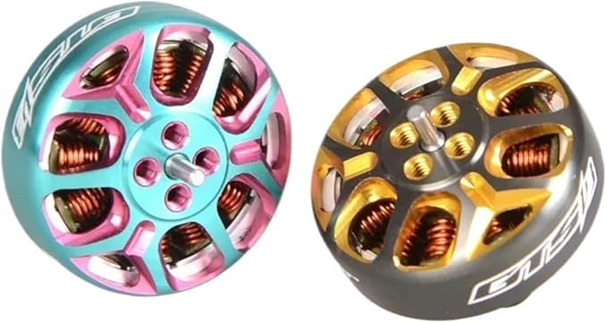 Rcinpower GTS V3 1804 2450/3450KV 3-6S Brushless Motor Compatible with Cinewhoop Racing and Freestyle Drones Compatible with Multicopter Frames(4pcs Gunmental 3450)