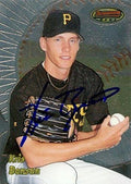 Sports Memorabilia Autograph Warehouse 302105 1998 Bowmans Best Chrome Kris Benson Autographed No.148 Baseball Card - Pittsburgh Pirates Sc