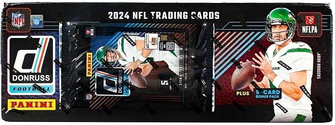 2024 Panini Donruss Football Hobby Factory Set (400 Cards + 5 Card Bonus Pack)