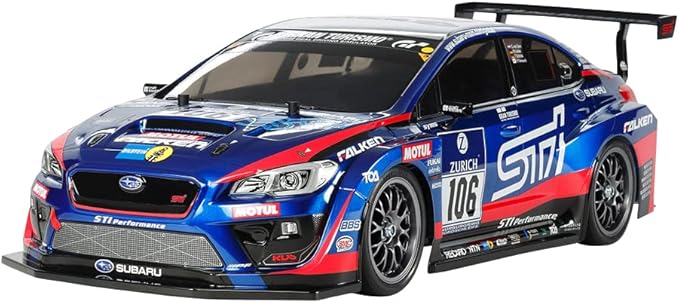 TAMIYA Subaru WRX STI - 24th Nurburgring Kit 4 Wheel Drive TT-02 TAM58645 Cars Elec Kit 1/10 On-Road