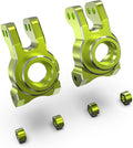 AMORIL Upgraded 2pcs Aluminum Rear Steering Hub for Mini 1/10 Remote Control Truck RZ001G-APart Number R11133