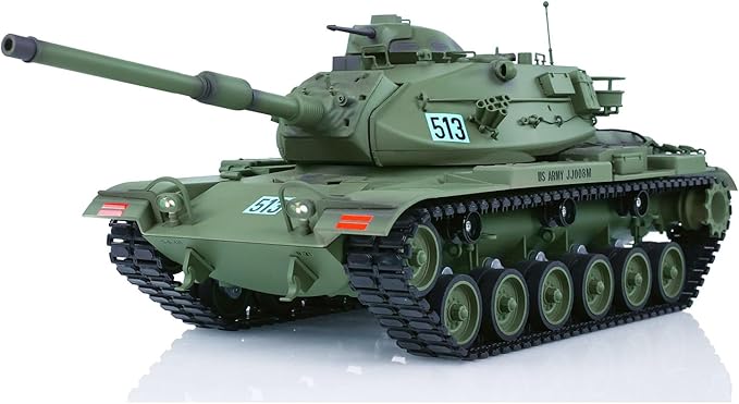 TOUCAN RC HOBBY US in Stock TD Model 1/16 RC Tank M60A3 USA Remote Control BB Infrared Battle Model Smoke for Adult