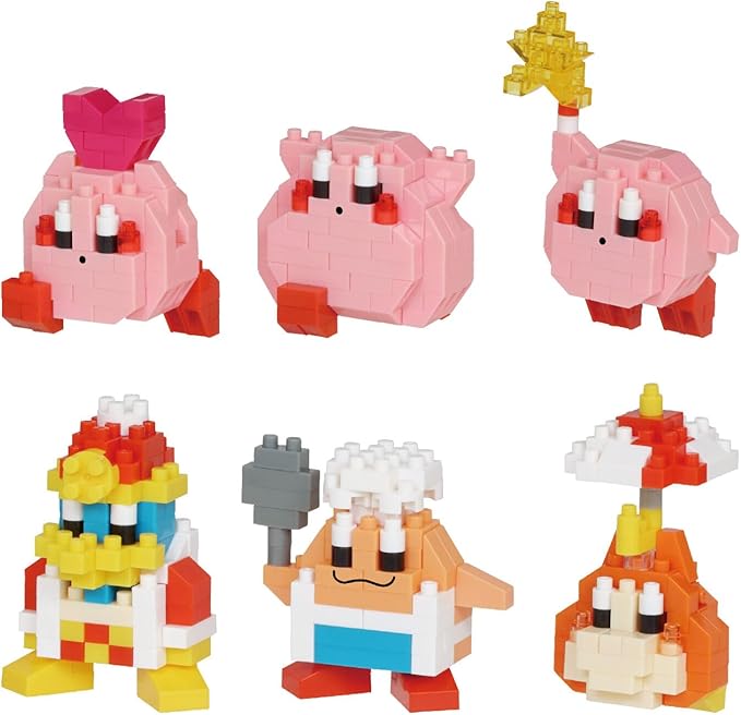 nanoblock - Kirby - Kirby Assortment 2 (Blind Box Complete Set) mininano Series Building Kit