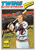 Autograph Warehouse 247425 Butch Wynegar Autographed Baseball Card 1977 Topps All Star Rookie Cup No. 175 - Minnesota Twins