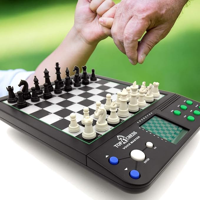 Top 1 Chess Electronic Chess Set | Chess Set for Kids and Adults | Voice Chess Computer Teaching System | Chess Strategy Beginners Improving Learning Board Game