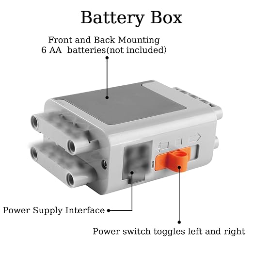 12 in 1 Motor Power Function SetEquipped with Powerful High-Torque High-Speed MotorAdvanced Control FunctionsCompatible with Major BrandsSuitable for Building Block Modification