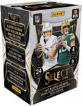 Panini 2024 NFL Select Football Trading Card Blaster Box (Green &amp Yellow Prizm Shock Die-Cuts)