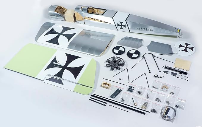 DW Hobby 1.58M Balsa ARF Fokker-Eindecker (SCG2401)