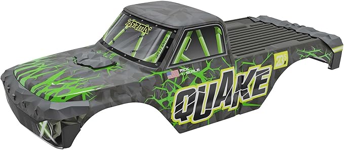 ARRMA Quake Painted Decaled Trimmed Body Set (Green) ARA-2880