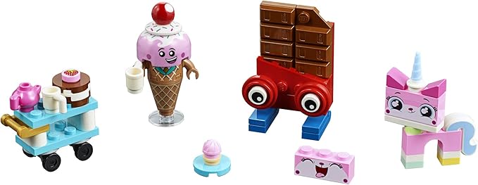 LEGO THE LEGO MOVIE 2 Unikitty’s Sweetest Friends EVER! 70822 Pretend Play Food and Friends Building Kit for Girls and Boys Unikitty LEGO Set 2019 (76 Pieces)
