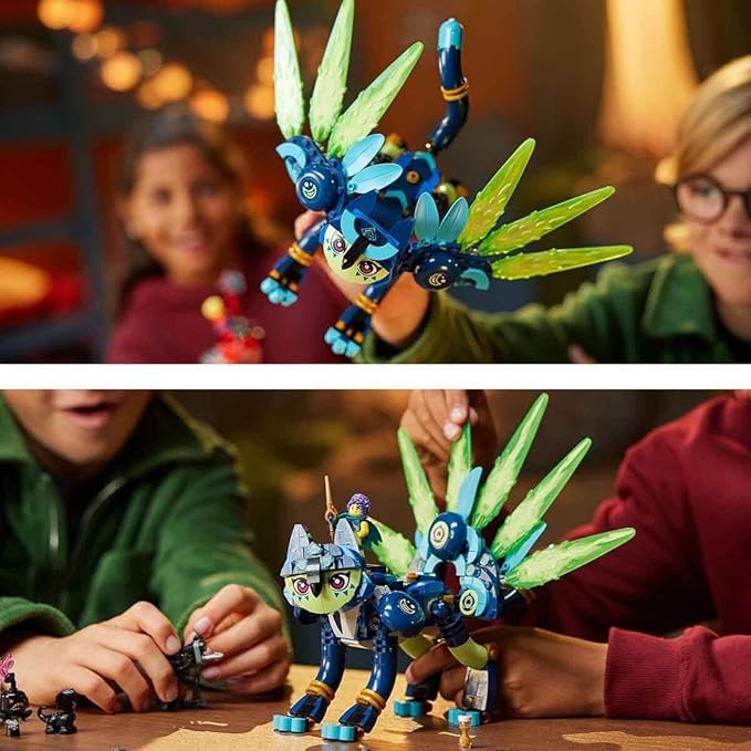 LEGO 71476 DREAMZzz Zoey und die Katzeneule Zian Katzenpfau 3 Minifiguren