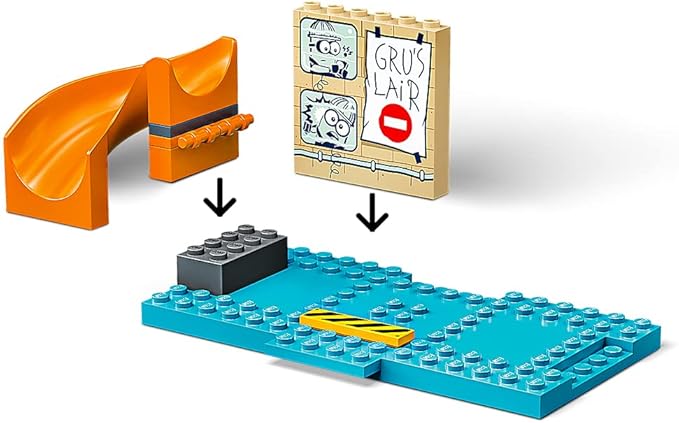 LEGO The Rise of Gru: Minions in Gru’s Lab (75546) Building Toy for Kids an Exciting Toy Lab Set with Kevin and Otto Minion Figures New 2021 (87 Pieces)