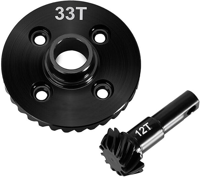 Steel 12T 33T Differential Gear Diff Gear Reduction Gear RC Parts for TRAXXAS TRX4 TRX6 RC Crawler Car