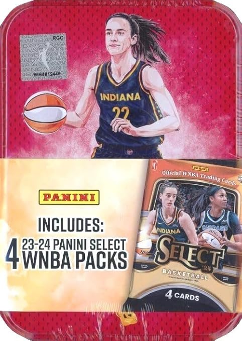 2024 Panini SELECT WNBA Championship Basketball CAITLIN CLARK Factory Sealed Collector TIN