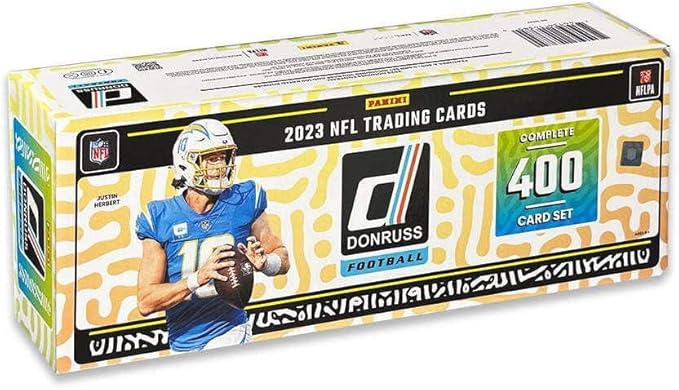 2023 Panini Donruss Football NFL Trading Cards Complete Set - 400 Cards (Sealed) 1 count
