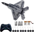 RC Plane Remote Comtrol Airplane RC 2CH Plane F-22 Remote Control Airplane Ready to Fly 2.4GHz Aircraft Easy to Fly RC Glider for Beginners