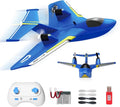 RC Water PlaneRC Airplane for Water Land and Air Remote Control Airplane Flying Fighter Toys2.4GHz 6-axis Gyro Stabilizer RTF Glider Aircraft Jet for Kids Adults Beginners Boys (Blue)