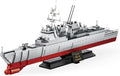 Navy Destroyer Building Set A Gift Compatible with Lego Sets for Boys 8-14 &amp Adults Perfect for Military Enthusiasts and Builders Alike (600pcs)