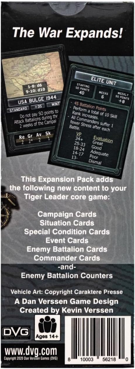 Tiger Leader: Expansion 1 - Blitzkrieg!