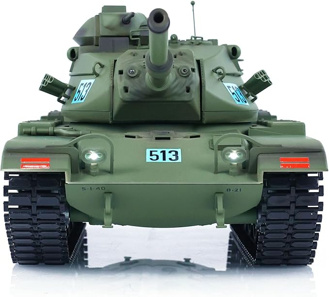 TOUCAN RC HOBBY US in Stock TD Model 1/16 RC Tank M60A3 USA Remote Control BB Infrared Battle Model Smoke for Adult
