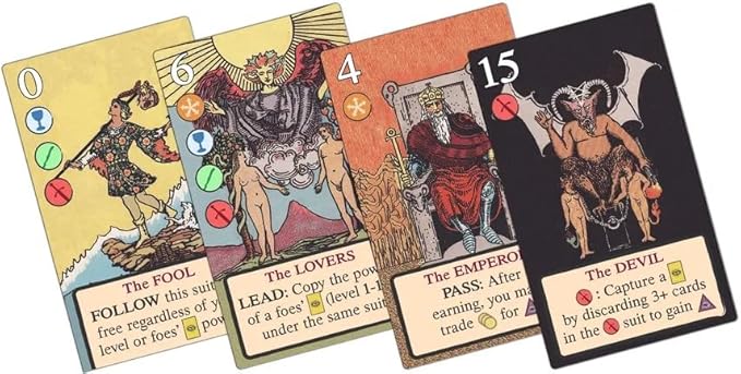 Soothsayers Board Game – Capture The Tarot Strategy Game for Ages 12 and Up 2 to 5 Players 30–60 Minute Playtime