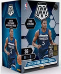 2023-24 Panini Mosaic NBA Basketball Factory Sealed Blaster Box 6 Packs of 4 Cards 24 Cards in All Find 4 Mosaic Prizms per box on average Look for Blaster Exclusive Parallels Chase ultra rare Mosai