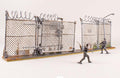 McFarlane Toys The Walking Dead AMC TV Series Prison Gate &amp Fence Building Set #14556 192 pcs