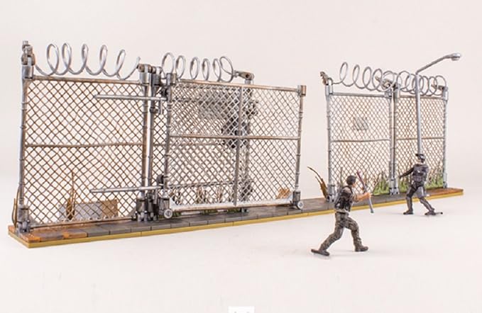 McFarlane Toys The Walking Dead AMC TV Series Prison Gate &amp Fence Building Set #14556 192 pcs