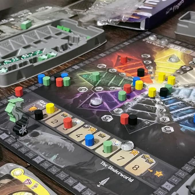 Dwellings of Eldervale Board Game – Standard Edition | Strategy Adventure and Fantasy for 1-5 Players | Ages 14+