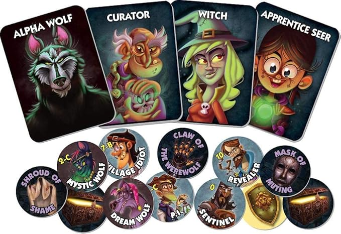 One Night Ultimate Daybreak by Bezier Games | Standalone Hidden Role Mystery with Social Deduction | App-Supported Bluffing Experience | 3-10 Players Ages 8+ | 10 Minutes