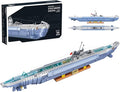 Wyiauy Military Submarine Building Set Military Submarine Model Kit for Adults WW2 History Collectible Home Decorfor Adult Sets for Men Building Sets for Adults