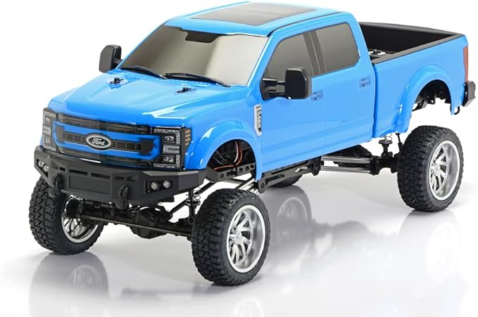 Cen Racing F250 KG1 Edition Lifted Truck Daytona Blue - RTR 1/10 Scale 4 Wheels Drive Lifted Custom Truck