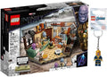 Lego Marvel Studios 76200 The Infinity Saga: Bro Thor's New Asgard + Thanos Keychain Exclusive Bundle