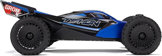 ARRMA RC Car Typhon GROM 4X4 223S BLX BRUSHLESS Small Scale Buggy RTR with DSC Battery &amp Charger Included Blue ARA2306ST2