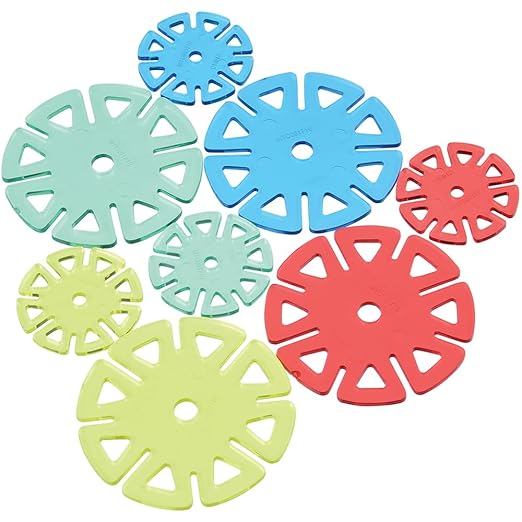 Constructive Playthings Toys Crystal Connectors Building Set for Kids Set of 300