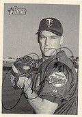 Sports Memorabilia Autograph Warehouse 246526 Rick Reed Autographed Baseball Card - Minnesota Twins 2001 Bowman Heritage - No. 247