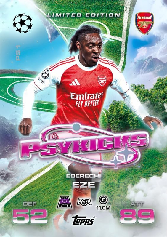 Topps UCC Match Attax Extra 2026 - Mega Tin - Pyskicks - Contains 48 Cards Including 3 Pyskicks LE Cards.