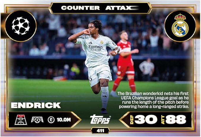 Topps UCC Match Attax 2025/26 - Mini Tin - Homegrown Heroes - contains 28 Match Attax cards plus a random Star Boy LE and 3 exclusive 'Worldies' LE cards.