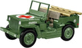 COBI Historical Collection WWII Jeep Willys MB Medical Vehicle Building Set 130 Pieces