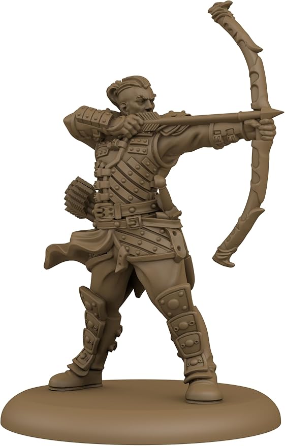 A Song of Ice and Fire Tabletop Miniatures Stormcrow Archers Unit Box - Deadly Mercenary Marksmen Strategy Game for Adults Ages 14+ 2+ Players 45-60 Minute Playtime Made by CMON