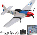volantexrc RC Plane 3 Channel Remote Control Airplane Fighter Toys 2.4GHz 6-axis Gyro Stabilizer RTF Glider Aircraft Plane Easy to Fly for Adults Beginners (P-51D Mustang)