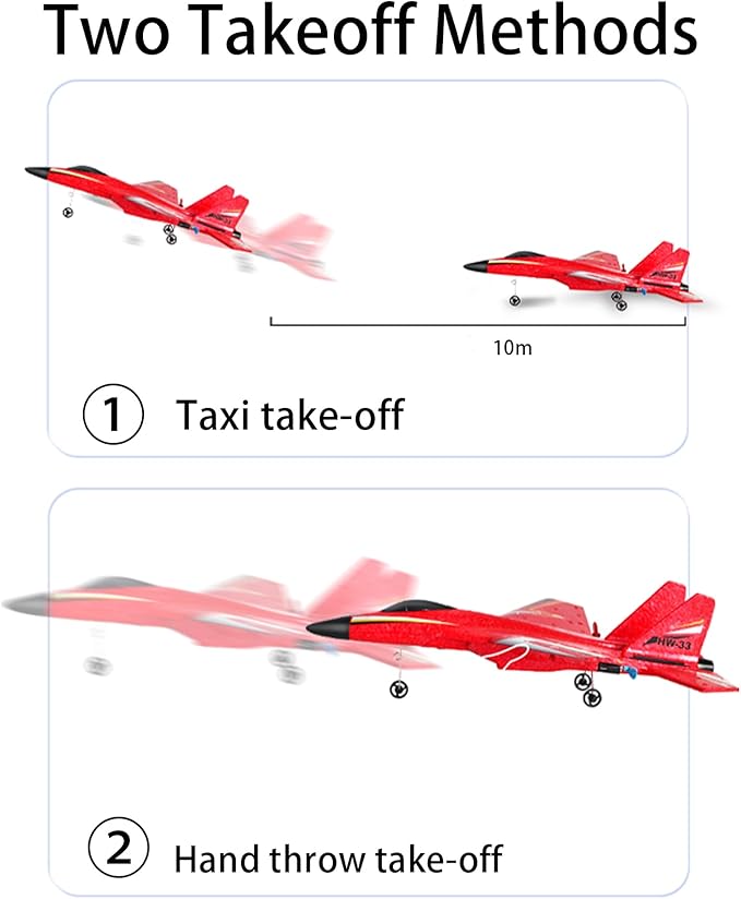 Foam rc Airplanes for Ages Over 14 Years Old and AdultsRemote Control Fighter JetHobby Plane Toys Gifts for Teen