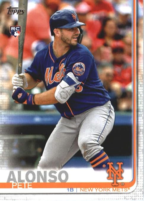 2019 Topps #475 Pete Alonso RC Rookie New York Mets MLB Baseball Trading Card