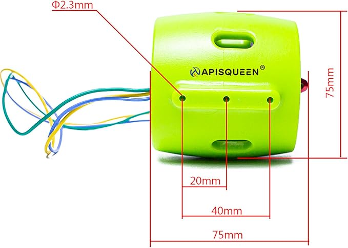 U1 Underwater Thruster with 45A Bi-Directional ESC12V~16V 2Kg Thrust Brushless Underwater Subsea Thruster/Propeller for ROV Boat（CW）