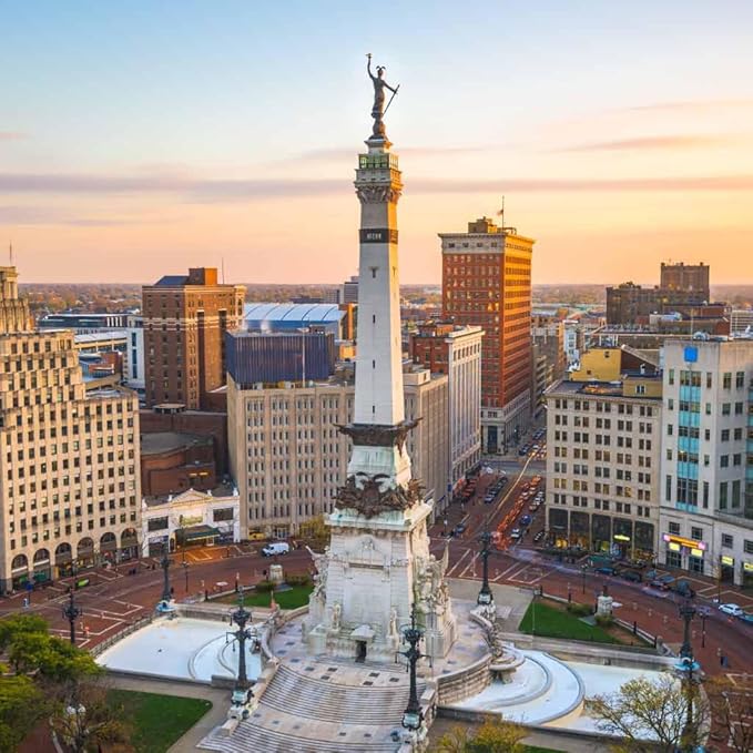 Indianapolis Outdoor Escape Room | Real City Scavenger Hunt | Gifts for Adults &amp Families | 1-6 Players 2-3 Hours 1.5 Miles Walking Distance