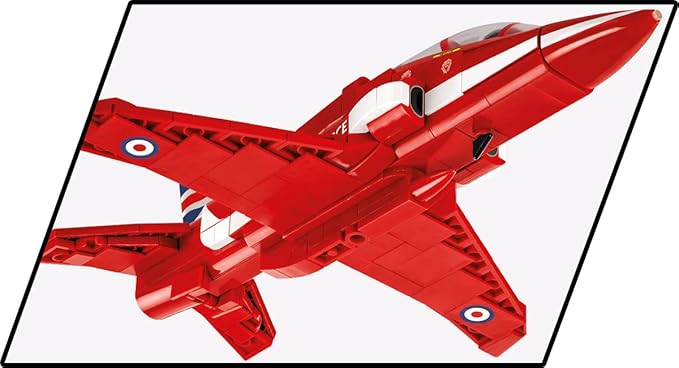 COBI Armed Forces BAe Hawk T1 RED Arrows Aircraft Building Set 389 Pieces