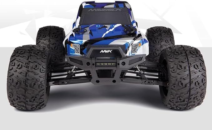 Maverick Quantum2 1/10 Electric RTR Monster Truck (Blue)