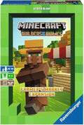 Ravensburger Minecraft: Builders &amp Biomes - Farmer's Market Expansion Strategy Board Game Ages 10 &amp Up - Amazon Exclusive