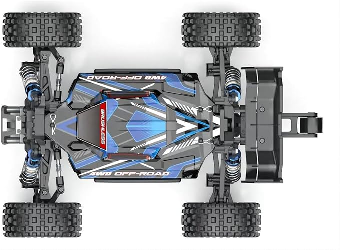MJX Hyper GO 16207 with 3S Battery 1/16 RTR Brushless RC Cars 62KM/H Fast RC Truck 4WD All-Road Remote Control Cars for AdultsElectric Powered Hobby RC Buggy Gift for Adult