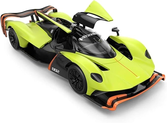 1/14 RC Car AMR Pro AMR23 Alloy Formula 1 for Aston Martin-Valkyrie Remote Control Car Model AMR Pro 600 mAh with Lights Adult Collectible